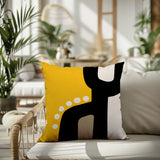 Shae Abstract Reversible Indoor/Outdoor Square Pillow