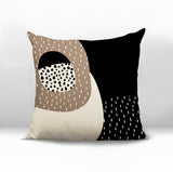 Shaffy Abstract Reversible Indoor/Outdoor Square Pillow