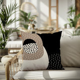 Shaffy Abstract Reversible Indoor/Outdoor Square Pillow