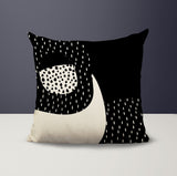 Shaffy Abstract Reversible Indoor/Outdoor Square Pillow