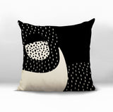Shaffy Abstract Reversible Indoor/Outdoor Square Pillow