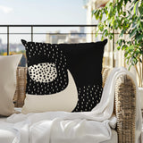 Shaffy Abstract Reversible Indoor/Outdoor Square Pillow