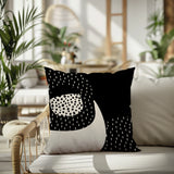 Shaffy Abstract Reversible Indoor/Outdoor Square Pillow