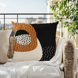 Shaffy Abstract Reversible Indoor/Outdoor Square Pillow