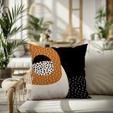 Shaffy Abstract Reversible Indoor/Outdoor Square Pillow