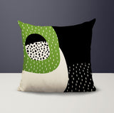 Shaffy Abstract Reversible Indoor/Outdoor Square Pillow