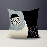 Shaffy Abstract Reversible Indoor/Outdoor Square Pillow