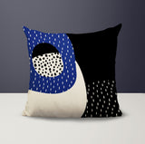 Shaffy Abstract Reversible Indoor/Outdoor Square Pillow