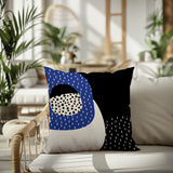Shaffy Abstract Reversible Indoor/Outdoor Square Pillow
