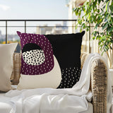 Shaffy Abstract Reversible Indoor/Outdoor Square Pillow