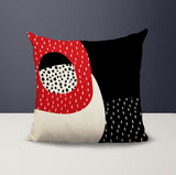 Shaffy Abstract Reversible Indoor/Outdoor Square Pillow