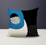 Shaffy Abstract Reversible Indoor/Outdoor Square Pillow