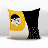 Shaffy Abstract Reversible Indoor/Outdoor Square Pillow