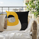 Shaffy Abstract Reversible Indoor/Outdoor Square Pillow