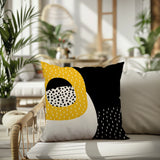 Shaffy Abstract Reversible Indoor/Outdoor Square Pillow
