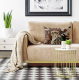 Shaja Microsuede Rectangular Pillow