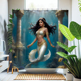 Shakira Shower Curtain in Black - view 2