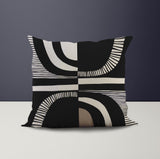 Shani Abstract Reversible Indoor/Outdoor Square Pillow Cover