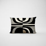 Shani Abstract Reversible Indoor/Outdoor Rectangular Pillow