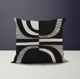 Shani Abstract Reversible Indoor/Outdoor Square Pillow Cover