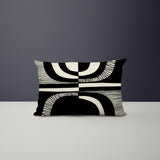 Shani Abstract Reversible Indoor/Outdoor Rectangular Pillow