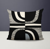 Shani Abstract Reversible Indoor/Outdoor Square Pillow Cover