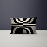 Shani Abstract Reversible Indoor/Outdoor Rectangular Pillow