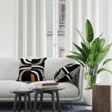 Shani Abstract Reversible Indoor/Outdoor Square Pillow Cover
