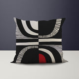 Shani Abstract Reversible Indoor/Outdoor Square Pillow Cover