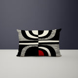 Shani Abstract Reversible Indoor/Outdoor Rectangular Pillow