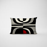 Shani Abstract Reversible Indoor/Outdoor Rectangular Pillow