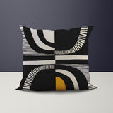 Shani Abstract Reversible Indoor/Outdoor Square Pillow Cover