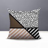 Shapira Abstract Reversible Indoor/Outdoor Square Pillow