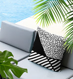 Shapira Abstract Reversible Indoor/Outdoor Rectangle Pillow