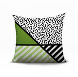 Shapira Abstract Reversible Indoor/Outdoor Square Pillow