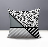 Shapira Abstract Reversible Indoor/Outdoor Square Pillow