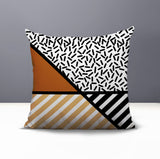 Shapira Abstract Reversible Indoor/Outdoor Square Pillow