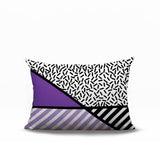 Shapira Abstract Reversible Indoor/Outdoor Rectangle Pillow