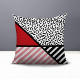 Shapira Abstract Reversible Indoor/Outdoor Square Pillow