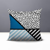 Shapira Abstract Reversible Indoor/Outdoor Square Pillow