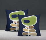 Sharon Botanical Reversible Indoor/Outdoor Square Pillow