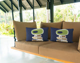 Sharon Botanical Reversible Indoor/Outdoor Rectangular Pillow