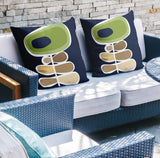 Sharon Botanical Reversible Indoor/Outdoor Square Pillow