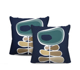 Sharon Botanical Reversible Indoor/Outdoor Square Pillow
