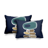 Sharon Botanical Reversible Indoor/Outdoor Rectangular Pillow