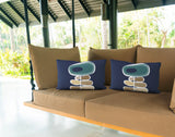 Sharon Botanical Reversible Indoor/Outdoor Rectangular Pillow
