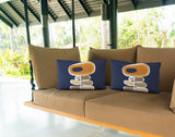 Sharon Botanical Reversible Indoor/Outdoor Rectangular Pillow