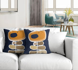 Sharon Botanical Reversible Indoor/Outdoor Square Pillow