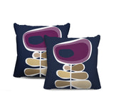 Sharon Botanical Reversible Indoor/Outdoor Square Pillow