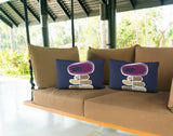 Sharon Botanical Reversible Indoor/Outdoor Rectangular Pillow